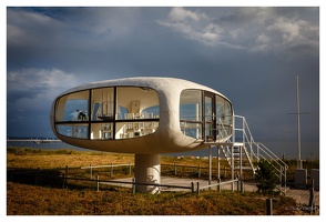 August 2021 - Müther-Turm in Binz auf Rügen (D)